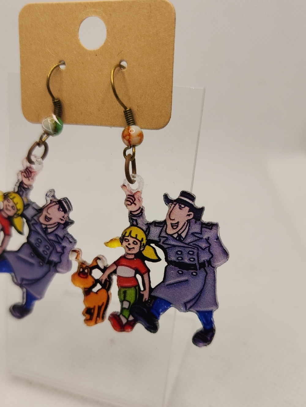 Inspector Gadget Earrings - Picture 2 of 2